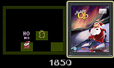 Holiday QB, a new 2600 Cart from AtariAge